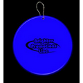 2 1/2" Blue Plastic Medallion Badge